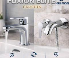 Fuxion Elite Faucets by Grafdoer | Premium Bathroom & Kitchen Tap Collection