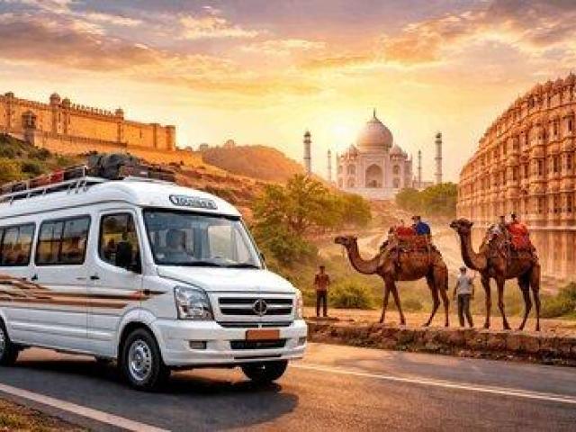 12 Seater Tempo Traveller in Jaipur