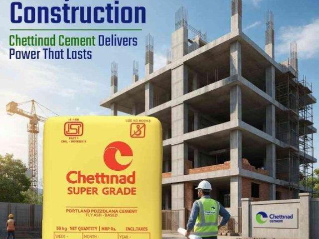 BHAVANI TRADERS – Your Reliable Chettinad Cement Supplier in Hanamkonda!