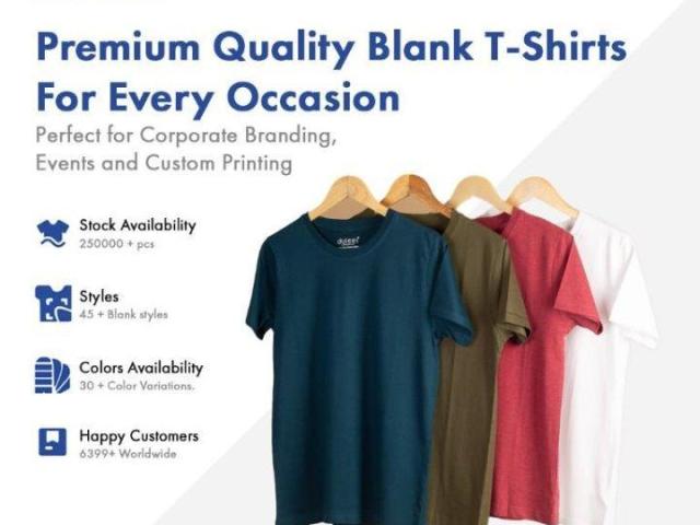 Wholesale T-Shirt Manufacturer in Dubai & India