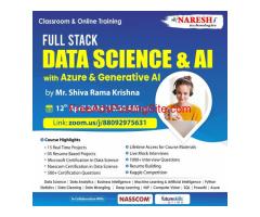 Best Data Science &  AI Course Online Training Institute In Hyderabad | NareshIT