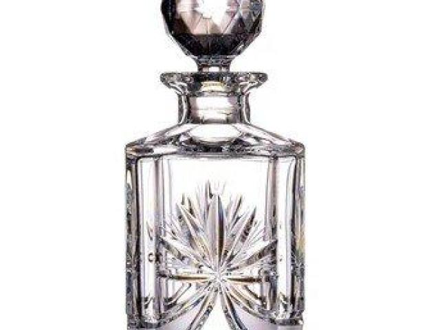 bohemian crystal decanter