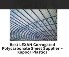 Best LEXAN Corrugated Polycarbonate Sheet Supplier – Kapoor Plastics