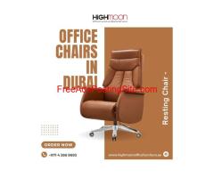 Upgrade Your Workspace with Top-Quality Office Chairs in Dubai!