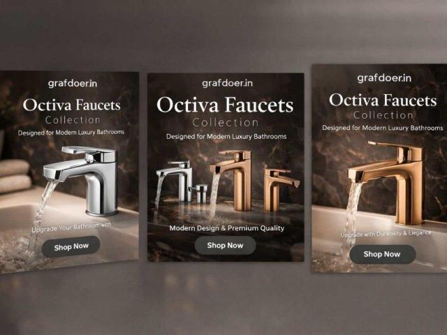 Premium Octiva Faucet Collection – Modern & Durable Bathroom Fittings