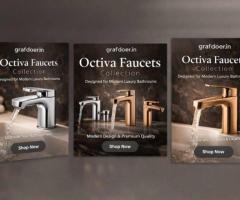 Premium Octiva Faucet Collection – Modern & Durable Bathroom Fittings
