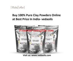 Buy 100% Pure Clay Powders Online at Best Price In India- Vedaoils