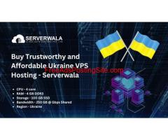 Buy Trustworthy and Affordable Ukraine VPS Hosting - Serverwala
