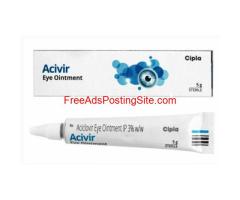 Buy Acivir Eye Ointment Online Cash On Delivery Cream for Eye Infection