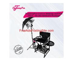 Classic Makeup and Hair Chair – Studio Umbrella Package
