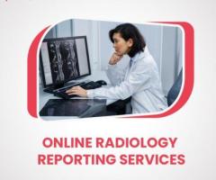 Fast and Accurate Online Radiology Reporting Services