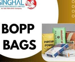 Custom Bulk BOPP Bags Exporter India