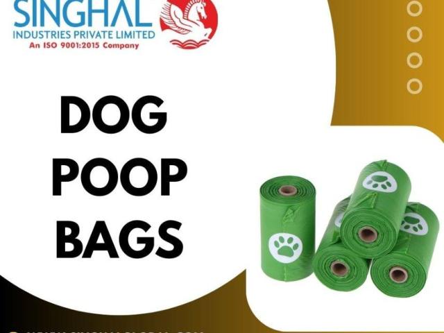 Printed Dog Poop Bags with Custom Designs