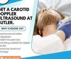Get a Carotid Doppler Ultrasound at Butler Medical Imaging. (08) 9544 3999