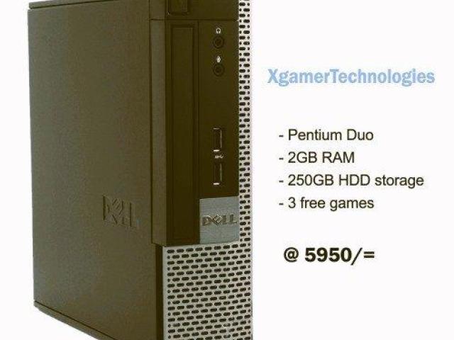 Renovated Pentium dual core Dell desktop PC