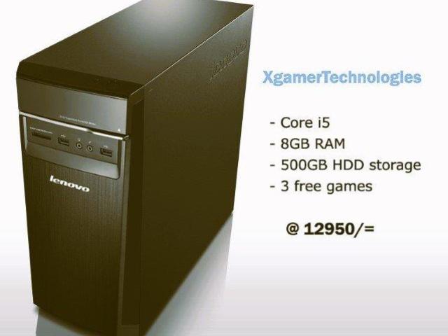 Renovated Lenovo Core i5 SFF desktop computer