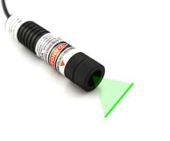 Direct Diode Emission 515nm Green Laser Line Generator Applied for CNC Cutting Machines