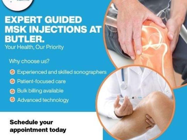 Expert Guided MSK Injections at Butler Medical Imaging. (08) 9544 3999