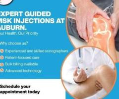 Expert Guided MSK Injections at Auburn Radiology. (02) 8315 8292