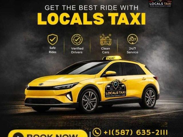 Safe, Fast & Comfortable Local Taxi Services Alberta