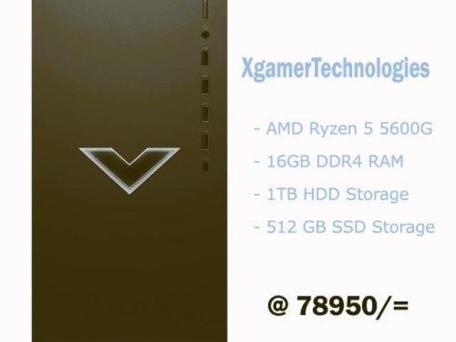 Renovated AMD Ryzen 5 HP Victus desktop tower