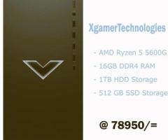 Renovated AMD Ryzen 5 HP Victus desktop tower