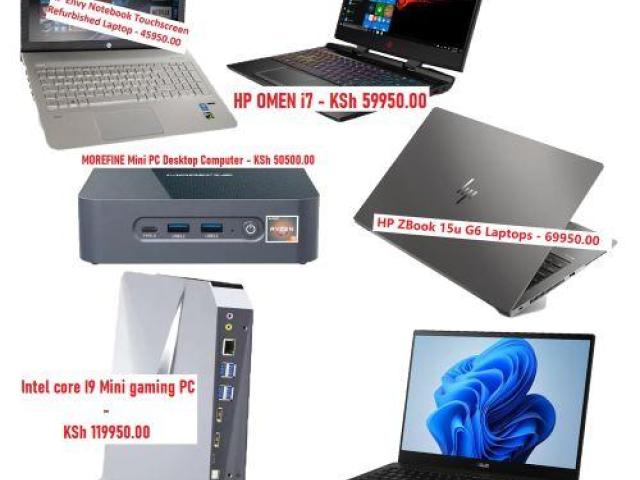Renovated Laptops and Mini desktops with free games