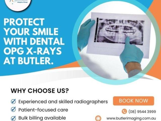 Protect Your Smile with Dental OPG X-ray at Butler Medical Imaging. (08) 9544 3999