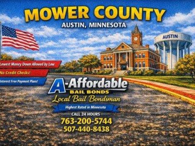 Mower County Bail Bondsman in Austin, Minnesota