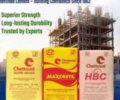 BHAVANI TRADERS – Your Reliable Chettinad Cement Supplier in Hanamkonda!