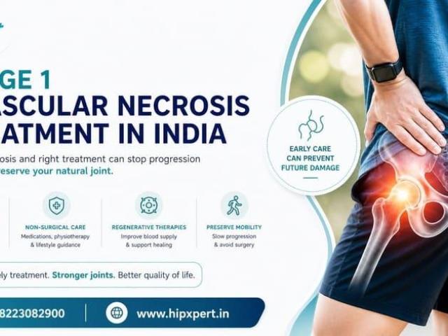 Stage 1 Avascular Necrosis Treatment in India – HipXpert