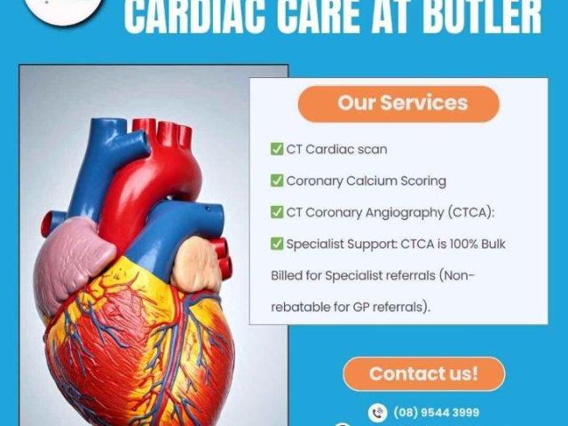 Advanced Cardiac Care at Butler Medical Imaging. (08) 9544 3999