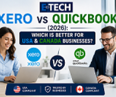 Xero vs QuickBooks (2026): Which is Better for USA & Canada Businesses?