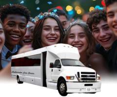 Book Now for Luxury Novato Party Bus Rentals