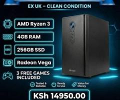 Refreshed AMD Ryzen 3, 4GB RAM Computer desktop