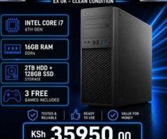 Refreshed Core i7 16GB RAM Dell Precision desktop PC