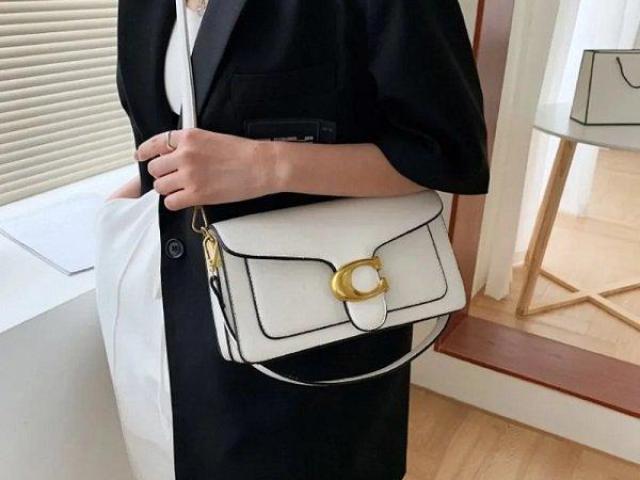 Double-Strap Small Square Crossbody Bag — Chic Underarm Purse for Women