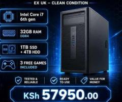 Refreshed Core i7 32GB RAM HP 280 G2 tower PC