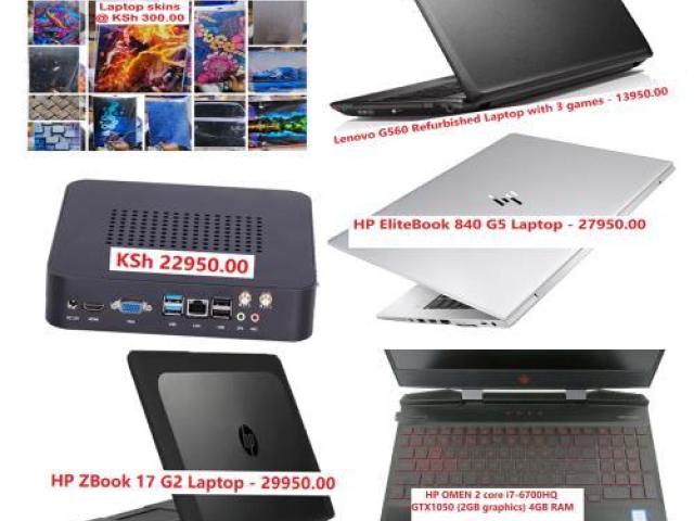 Refreshed Notebook PCs and Laptops with free games