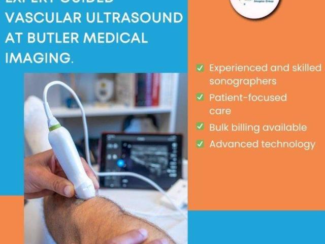 Expert Guided Vascular Ultrasound at Butler Medical Imaging. (08) 9544 3999