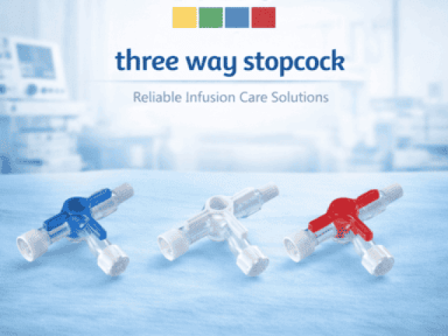 Accurate Fluid Direction with three way stopcock