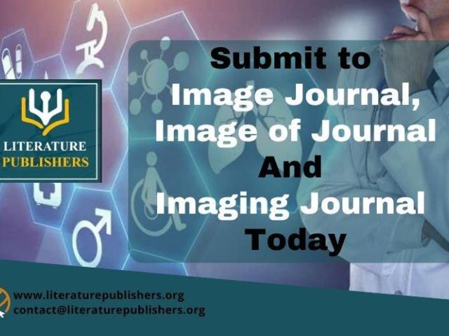 Submit to Image Journal, Image of Journal and Imaging Journal Today