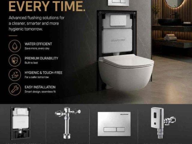 Premium Flushing Systems & Toilet Flush Solutions for Modern Bathrooms | Grafdoer