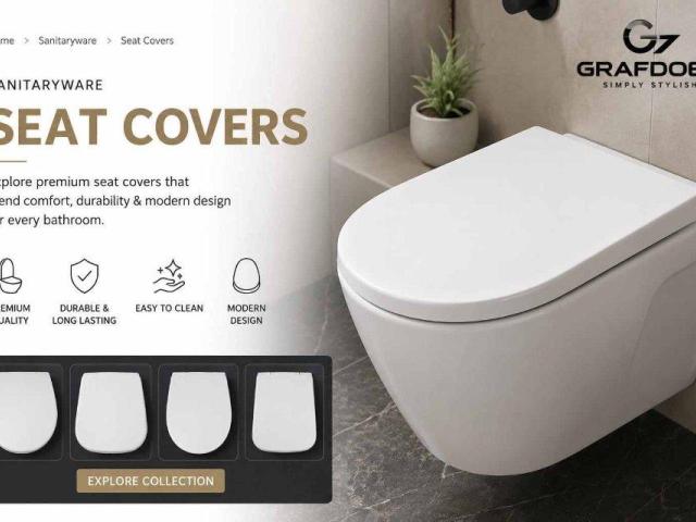 Premium Toilet Seat Covers for Modern Bathrooms | Grafdoer Seat Covers