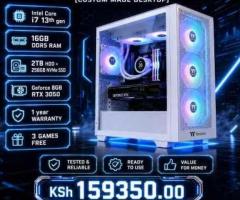 Custom designed intel Core i7 gaming desktop PC