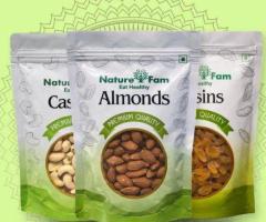Premium Quality Dry Fruits Online at Naturefam – Fresh, Healthy & Nutritious Daily Snacks