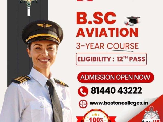 Become an Aviation Professional with the Best B.Sc Aviation Course in India