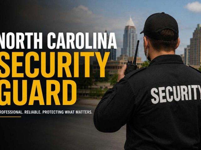 North Carolina Security Guard Services – 24/7 Licensed Protection