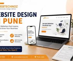 Professional Website Design in Pune by WebTechnoz