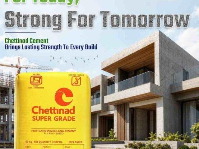 Hindustand Steels & Cements – Reliable Chettinad Cement Dealer in Kooriyad